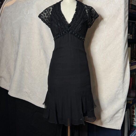 Badgley-mischka Women's Black Dress - Picture 1 of 9